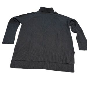 A New Day women’s Black Cowl Neck Sweater Medium NWT Cozy Stretch Knit